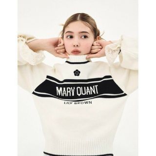 リリーブラウン(Lily Brown)のMARY QUANT LILYBROWN ジャガードニット(ニット/セーター)