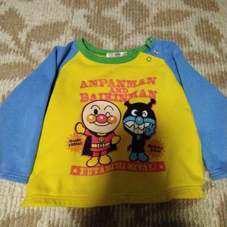 アンパンマン(アンパンマン)の子供服  アンパンマン  裏毛トレーナー  95cm(Tシャツ/カットソー)