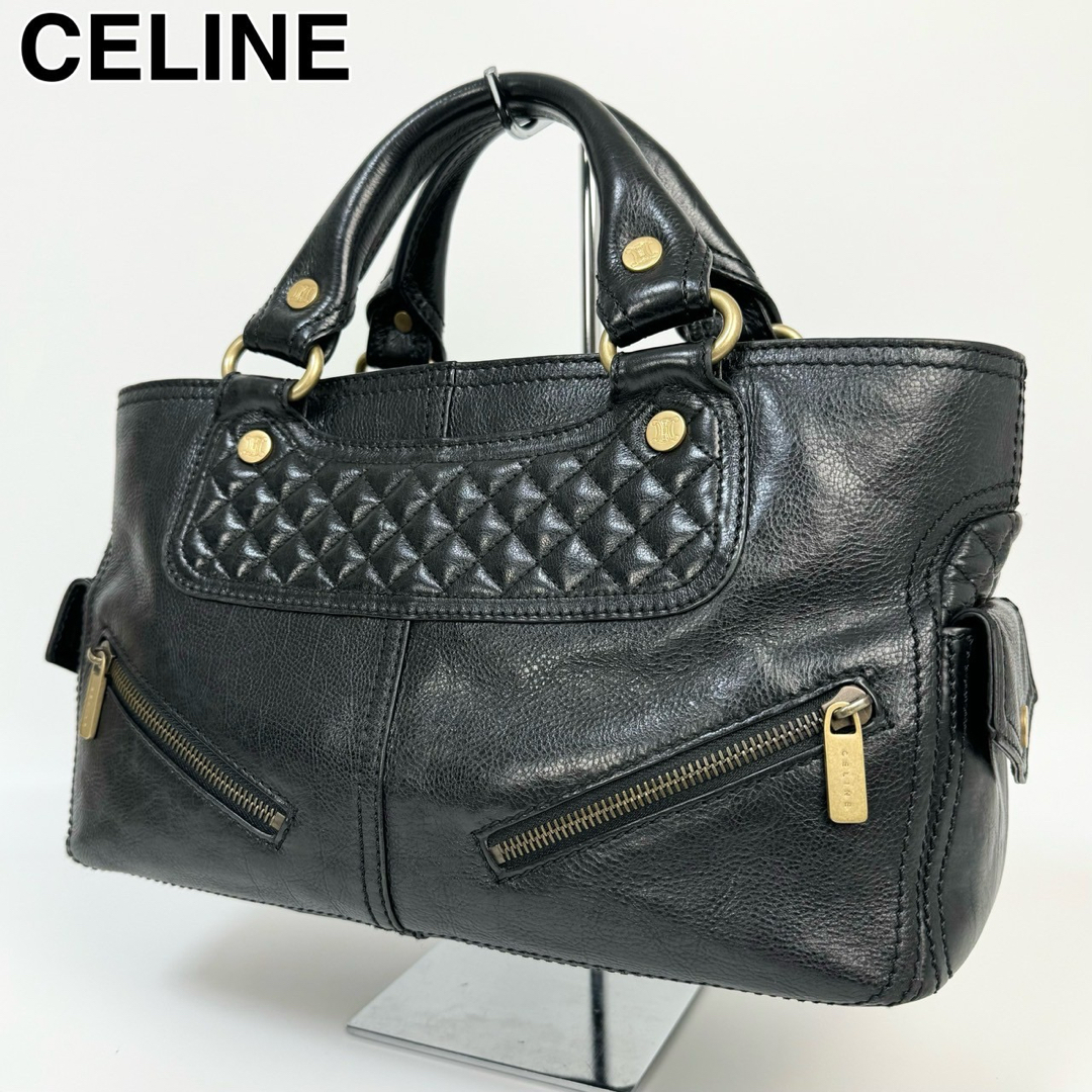 印象のデザイン 23K33 ハンドバッグ CELINE レザー 楽天市場】【バッグ ...