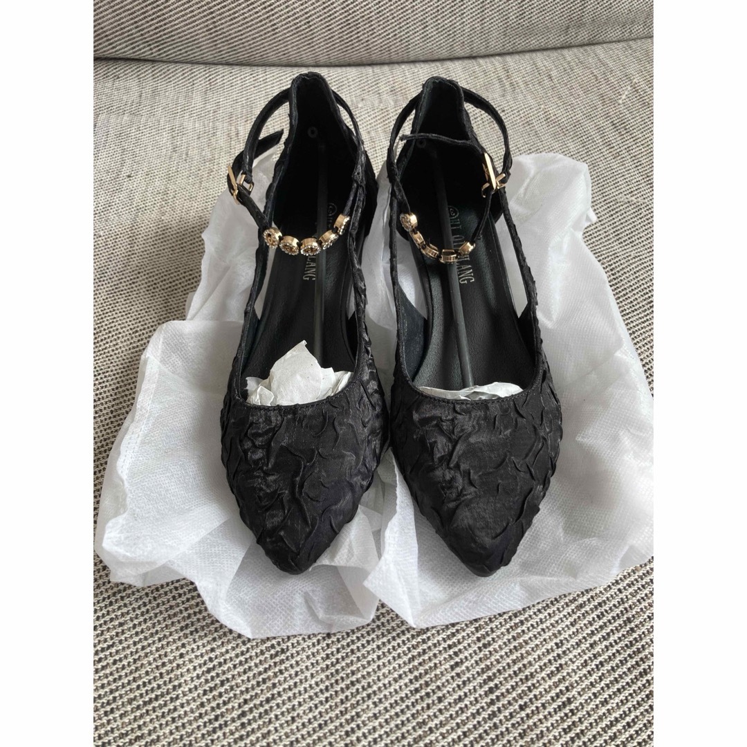 SHEIN パンプス(BLACK) レディースの靴/シューズ(ハイヒール/パンプス)の商品写真