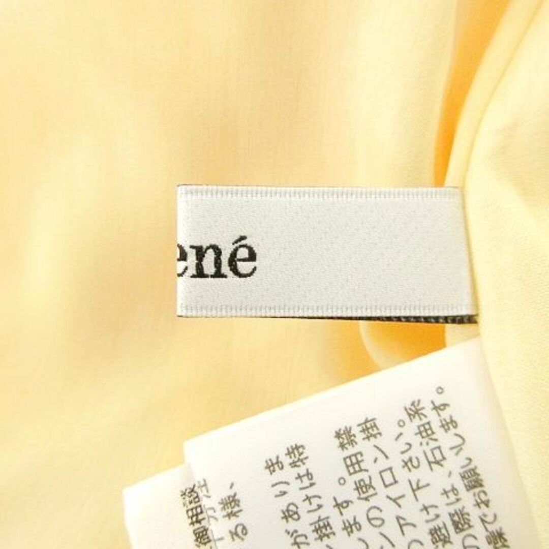 René(ルネ)のルネ Rene 美品 22ss サロペット スカート 34 イエロー ■GY09 レディースのワンピース(ロングワンピース/マキシワンピース)の商品写真