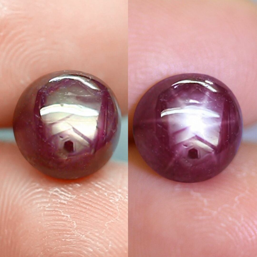 【天然超大粒スタールビールース 10.68ct:0632】Star Ruby レディースのアクセサリー(その他)の商品写真