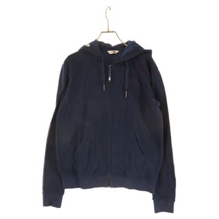 ザノースフェイス(THE NORTH FACE)のTHE NORTH FACE ザノースフェイス パイル地 ジップアップパーカー ネイビー(パーカー)