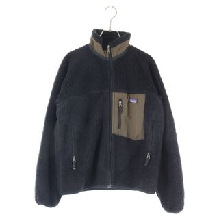 パタゴニア(patagonia)のPATAGONIA パタゴニア 08AW Classic Retro-X Jacket クラシックレトロ エックス ボアフリース ジップアップ ジャケット ブラック 23055F8(フライトジャケット)