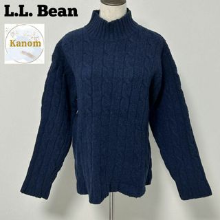 エルエルビーン(L.L.Bean)のエルエルビーン L.L. Bean ラムウール ニット ハイネック セーター(ニット/セーター)