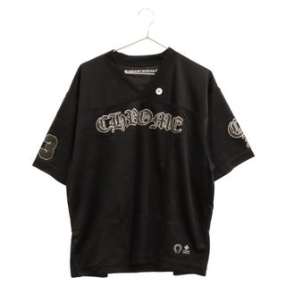 クロムハーツ(Chrome Hearts)のCHROME HEARTS クロムハーツ MESH WARM UP JERSEY TEE CHプリントメッシュ半袖Tシャツ ブラック(Tシャツ/カットソー(半袖/袖なし))