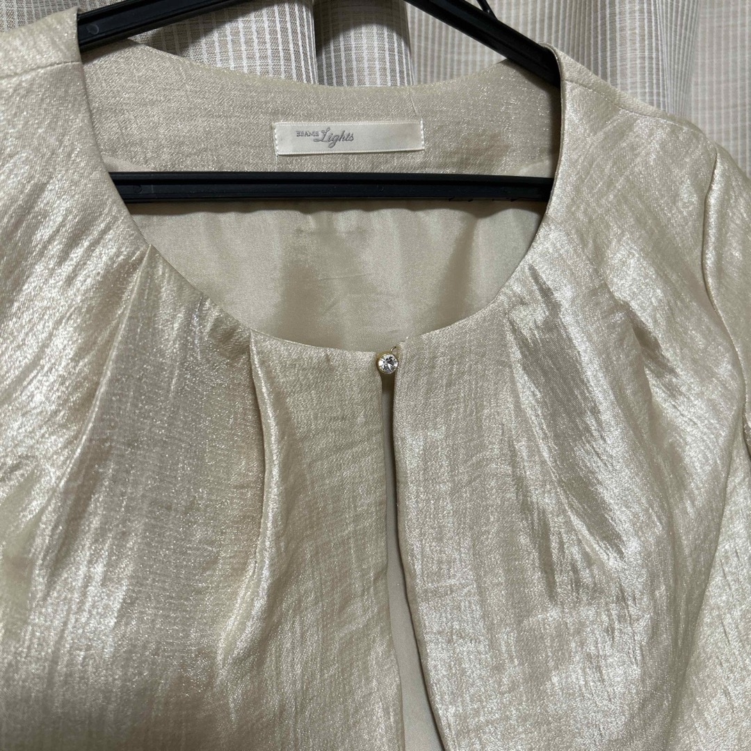 BEAMS(ビームス)のフォ－マル　ミニ丈　ジャケット レディースのフォーマル/ドレス(その他)の商品写真