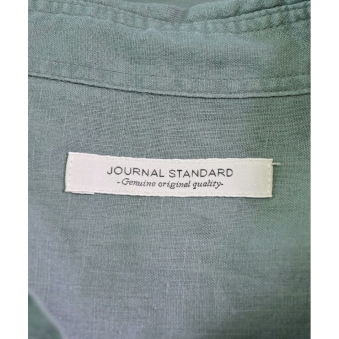 JOURNAL STANDARD(ジャーナルスタンダード)のJOURNAL STANDARD カジュアルシャツ M 緑系 【古着】【中古】 メンズのトップス(シャツ)の商品写真