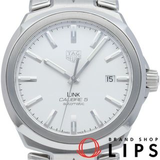 タグホイヤー(TAG Heuer)のタグ・ホイヤー リンク キャリバー 5 ウォッチ 41mm Link Calibre 5 WBC2111.BA0603 SS メンズ時計 ホワイト 仕上げ済 美品 【中古】(その他)