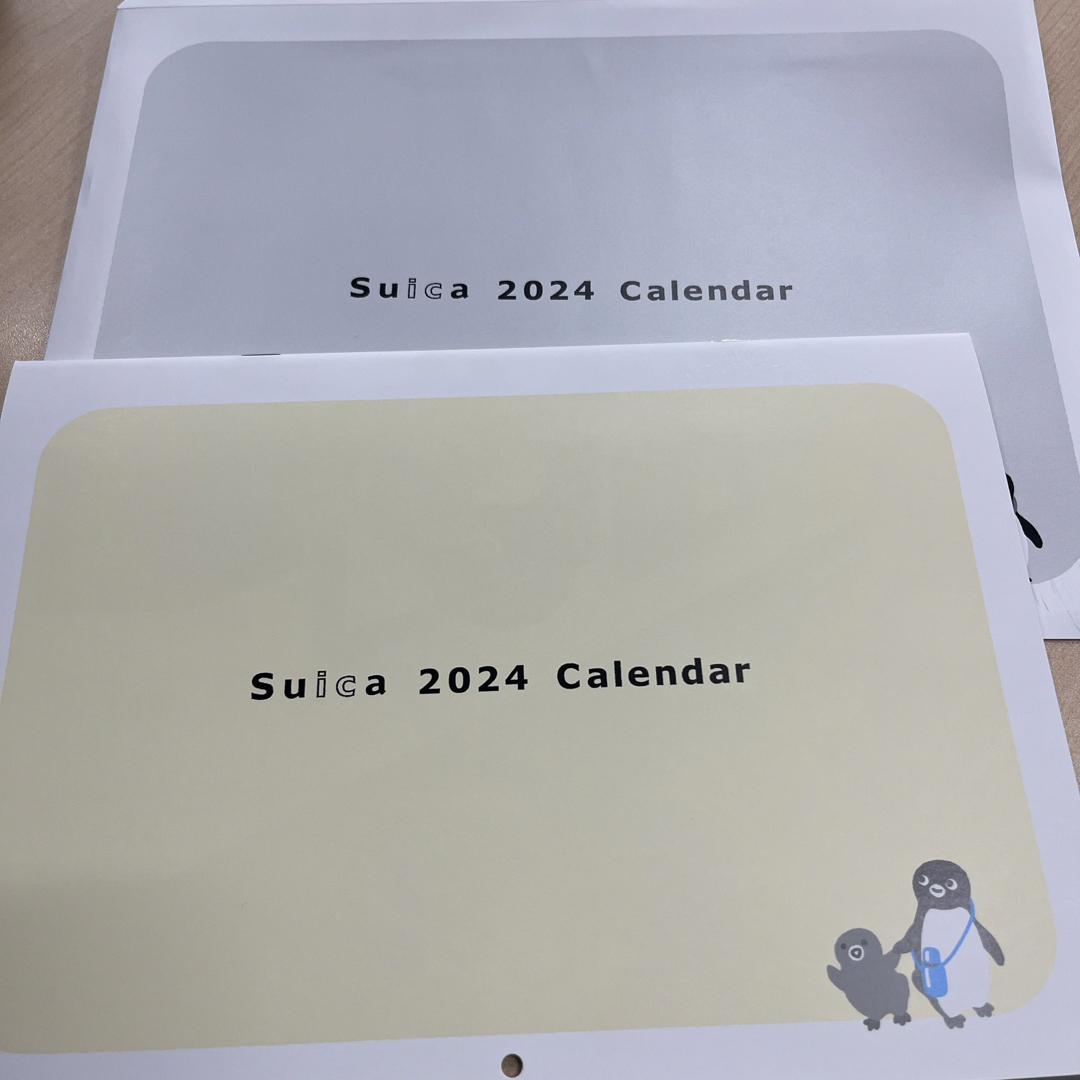 JR(ジェイアール)のSuica ペンギン　壁掛け　カレンダー2024 インテリア/住まい/日用品の文房具(カレンダー/スケジュール)の商品写真