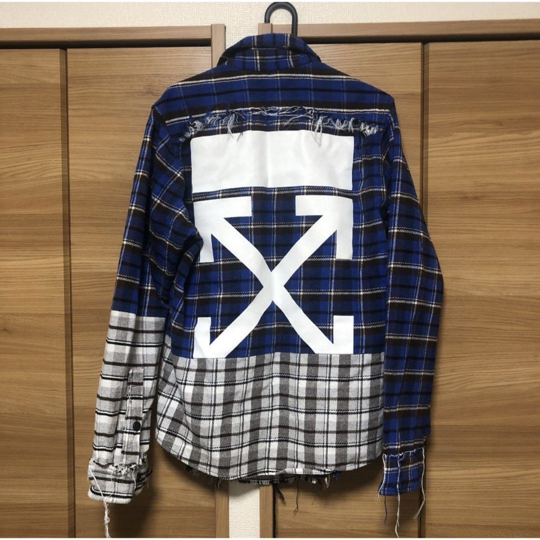 Off-white シャツ　美品　確実正規　sサイズ