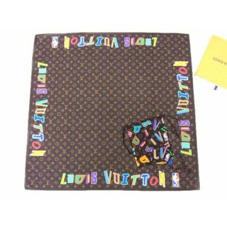 ルイヴィトン(LOUIS VUITTON)の■新品■未使用■ LOUIS VUITTON ヴィトン MP3031 モノグラムレターズ NBAカプセルコレクション スカーフ ポーチ マスク 3点セット BF3138(その他)