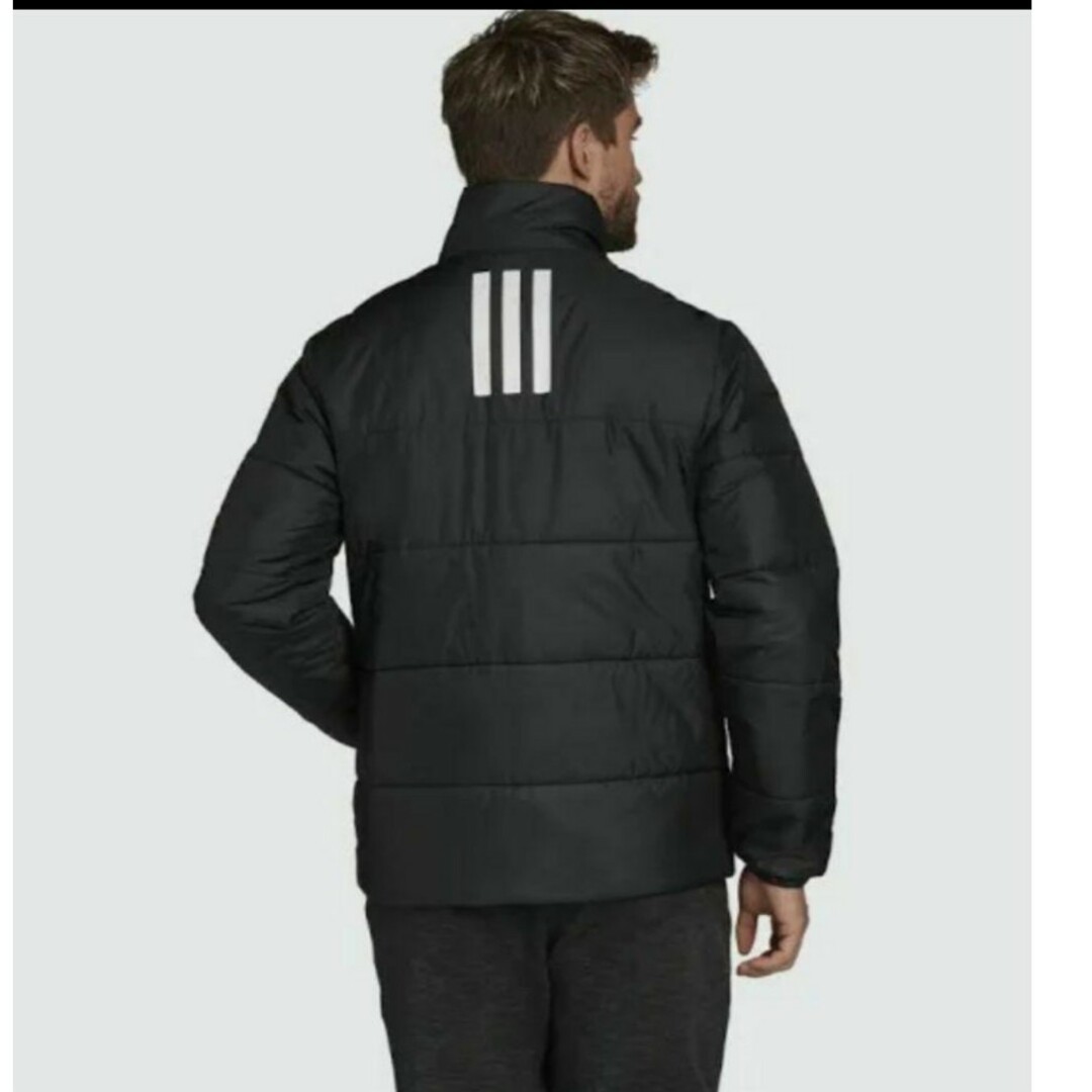 アディダス　ダウン　中綿ジャケット　ストライプス メンズのジャケット/アウター(ダウンジャケット)の商品写真