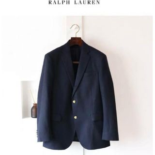 ラルフローレン(Ralph Lauren)の✨RALPH LAUREN✨紺ブレ 金刻印ボタン テーラードジャケット(テーラードジャケット)