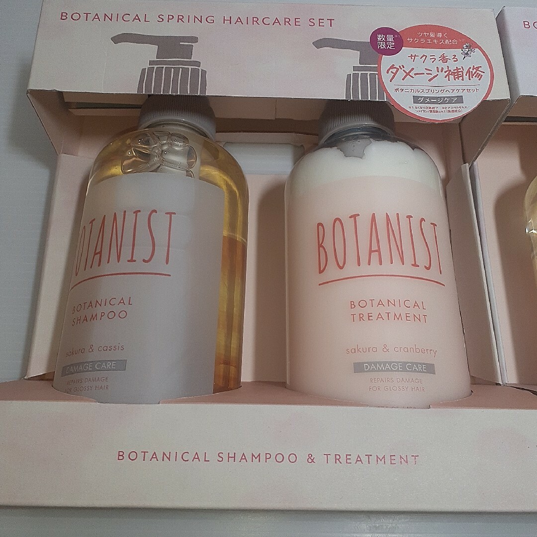 BOTANIST(ボタニスト)の○【数量限定】BOTANIST ボタニカル スプリングヘアケアセット ×2 コスメ/美容のヘアケア/スタイリング(シャンプー)の商品写真