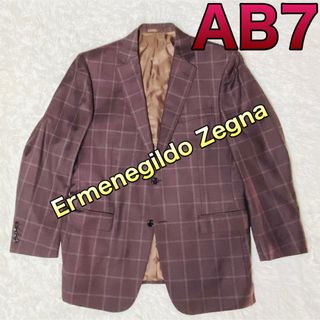 エルメネジルドゼニア(Ermenegildo Zegna)のシルク混 ゼニア生地使用 メンズ ジャケット AB7(テーラードジャケット)