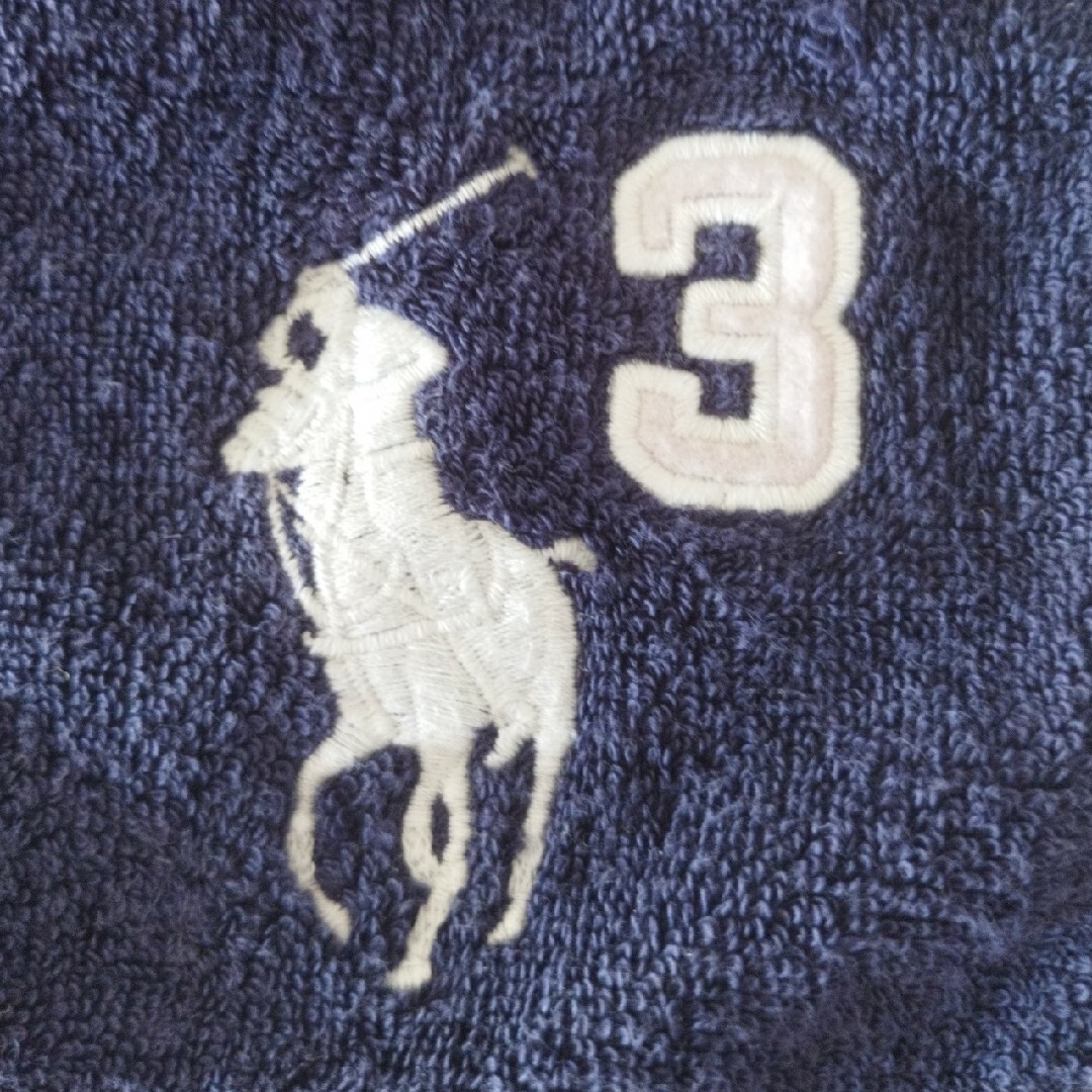 POLO RALPH LAUREN(ポロラルフローレン)のラルフローレン ビッグポニー刺繍No.3 タオルハンカチ メンズのファッション小物(ハンカチ/ポケットチーフ)の商品写真