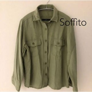 ソフィット(Soffitto)のソフィット 長袖シャツ  Soffito 麻60%(シャツ/ブラウス(長袖/七分))