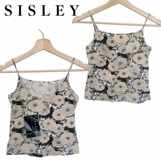 Sisley - 1895新品タグ付  SISLEY シスレー 花柄 キャミソール ストレッチ