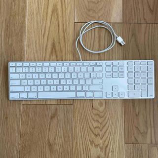 アップル(Apple)のApple  A1243 (US) (テンキー付き) USBキーボード(PC周辺機器)