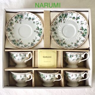 キッチン/食器【新品/未使用】NARUMI ナルミ ミラノ   フリーカップ 5客 美品