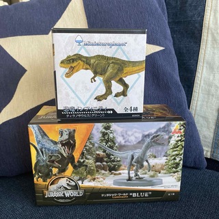 セガ(SEGA)のジュラシックワールド フィギュア BLUE ティラノサウルス 2体セット(その他)