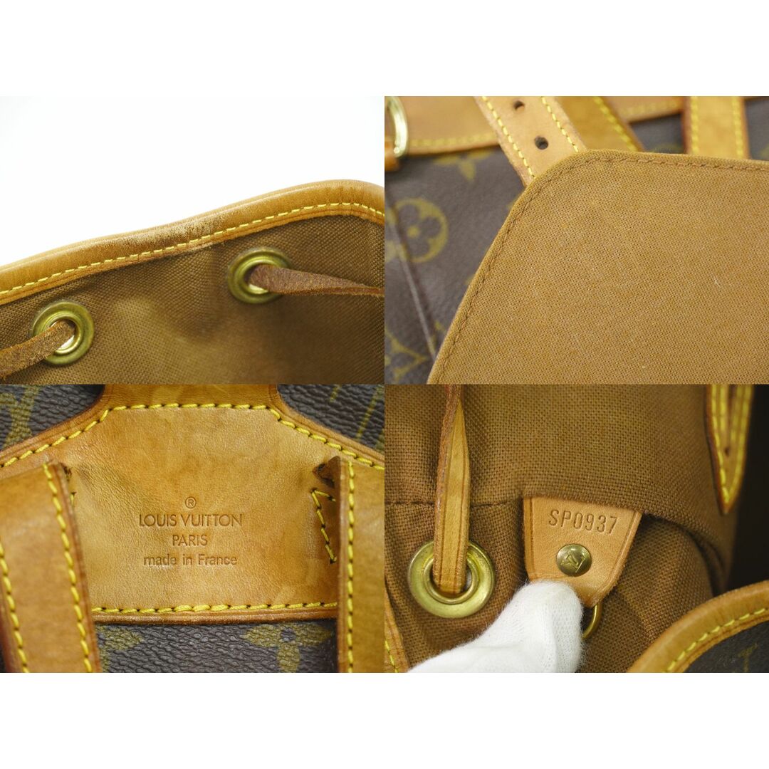 LOUIS VUITTON - 本物 ルイヴィトン LOUIS VUITTON LV モンスリ MM