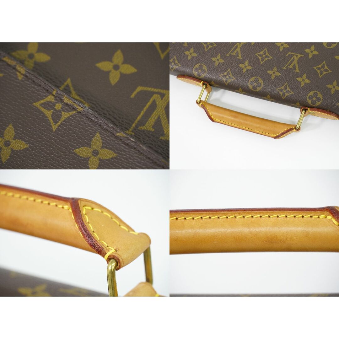 LOUIS VUITTON(ルイヴィトン)の本物 ルイヴィトン LOUIS VUITTON LV セルヴィエット コンセイエ モノグラム ビジネスバッグ ハンドバッグ ブラウン M53331 ビトン バッグ 中古	 メンズのバッグ(ビジネスバッグ)の商品写真