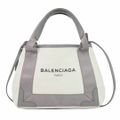 本物 バレンシアガ BALENCIAGA ネイビー カバス XS 2WAY ショ