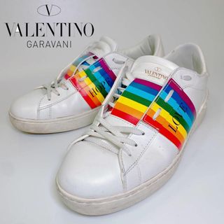 ヴァレンティノ(VALENTINO)の1851VALENTINO ヴァレンティノ 定価8.9万 レインボー スニーカー(スニーカー)