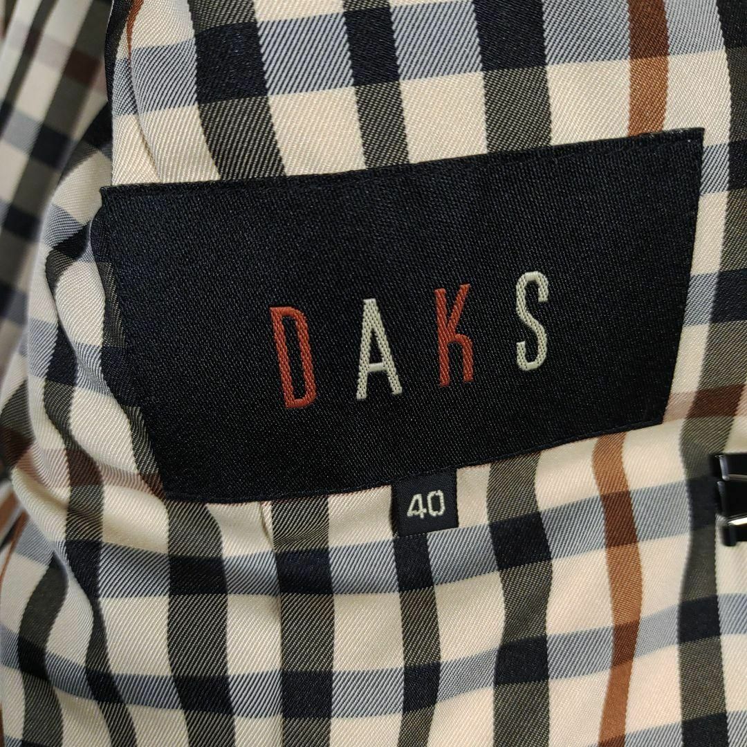 DAKS - 9-96超美品 ダックス ダウンジャケット 40 ハウスチェック ...