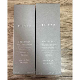 スリー(THREE)のTHREE オーダレンジ シャンプー ＆ コンディショナー セット(シャンプー/コンディショナーセット)