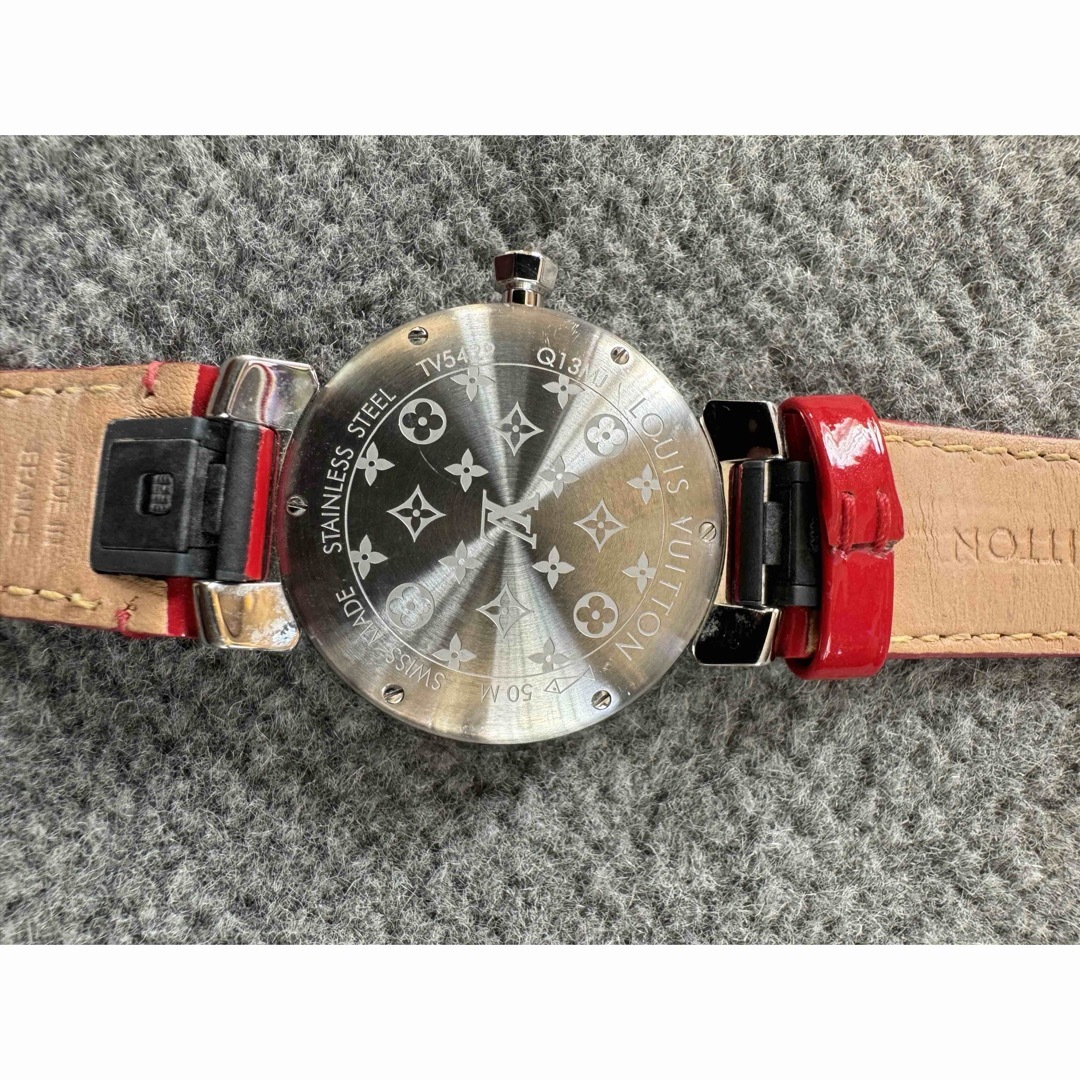ルイヴィトン　タンブール スリム ダイヤ　モノグラム　時計　腕時計　正規品