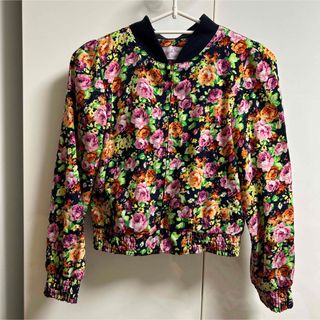 キッズ ♡ 花柄 アウター 140