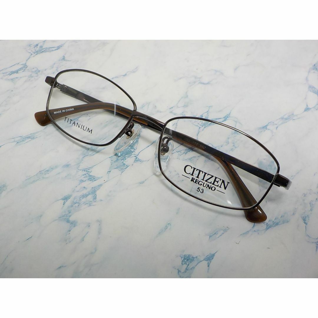 CITIZEN(シチズン)のCITIZEN REGUNO メガネ 20630 53口17-140 10 メンズのファッション小物(サングラス/メガネ)の商品写真