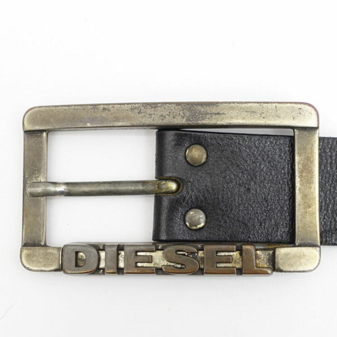 AGATHA - DIESEL / ディーゼル ◇ベルト/ロゴバックル/レザー AGATHA - DIESEL / ディーゼル ◇ベルト/ロゴバックル/レザー