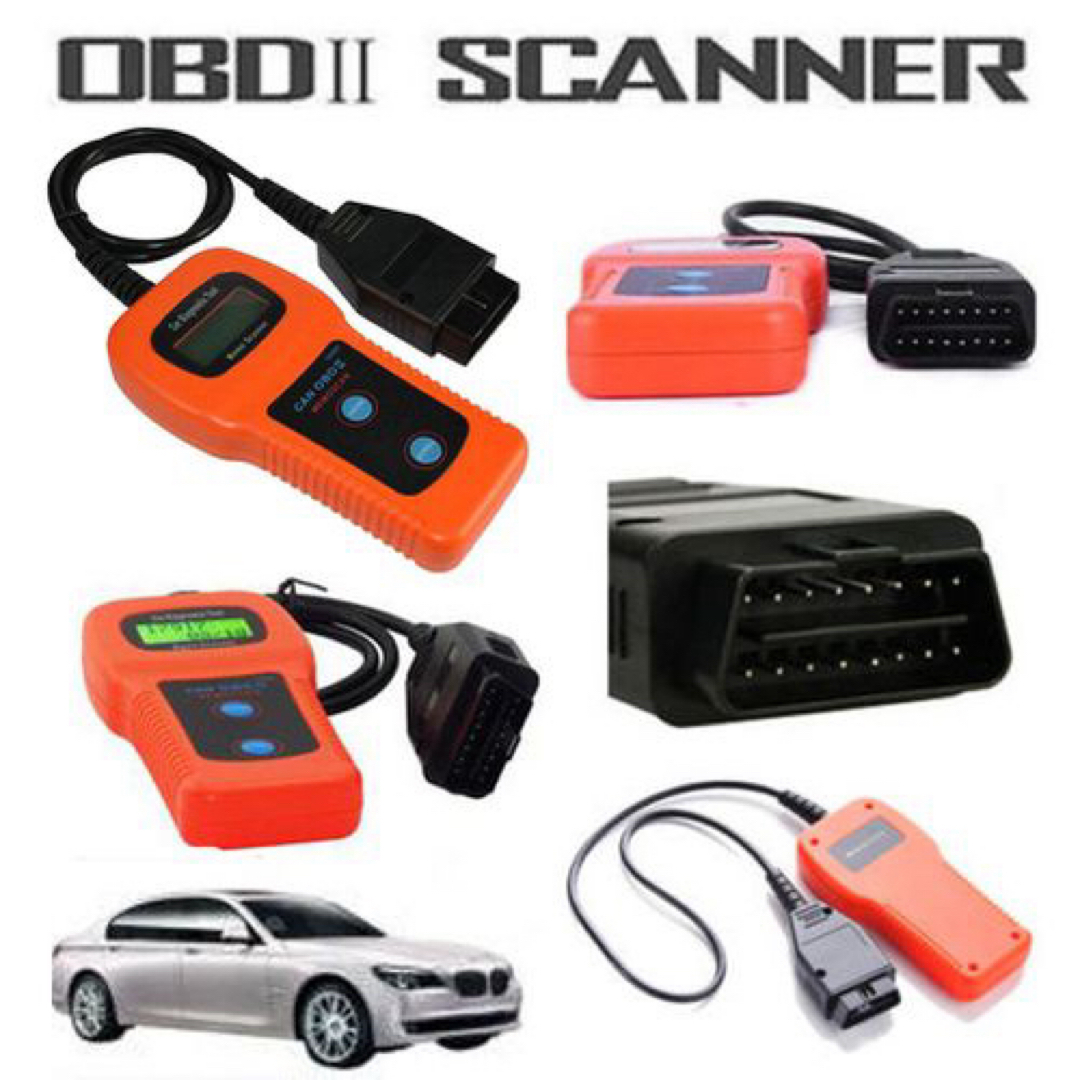 OBD2 スキャナー 診断機 テスター チェックランプ ベンツ bmw アメ車 自動車/バイクの自動車(メンテナンス用品)の商品写真