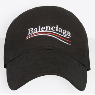 Balenciaga - Balenciaga ウェーブ ロゴ ボールキャップ キャップ 帽子 ...