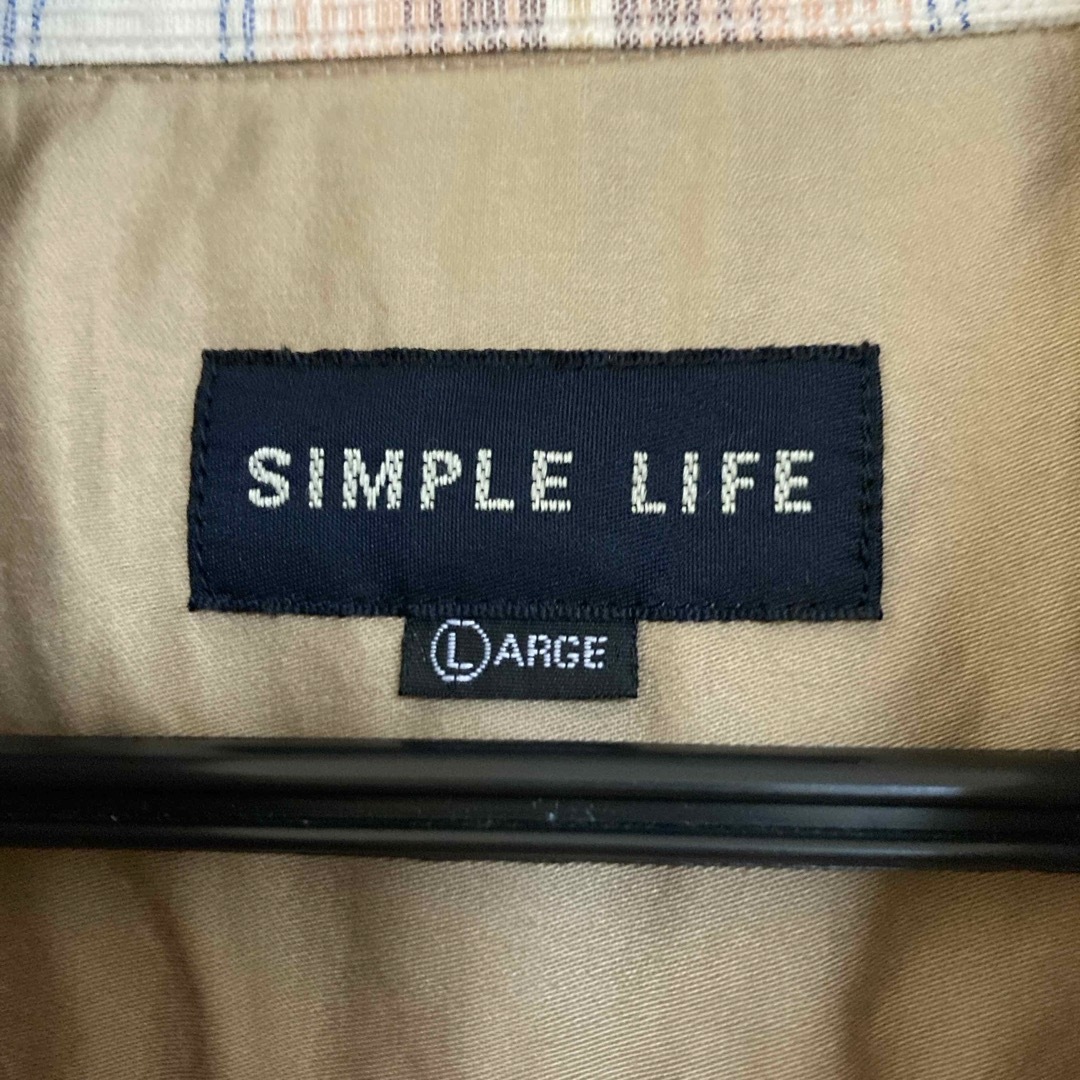 SIMPLE LIFE(シンプルライフ)のシンプルライフ メンズシャツ メンズのトップス(シャツ)の商品写真