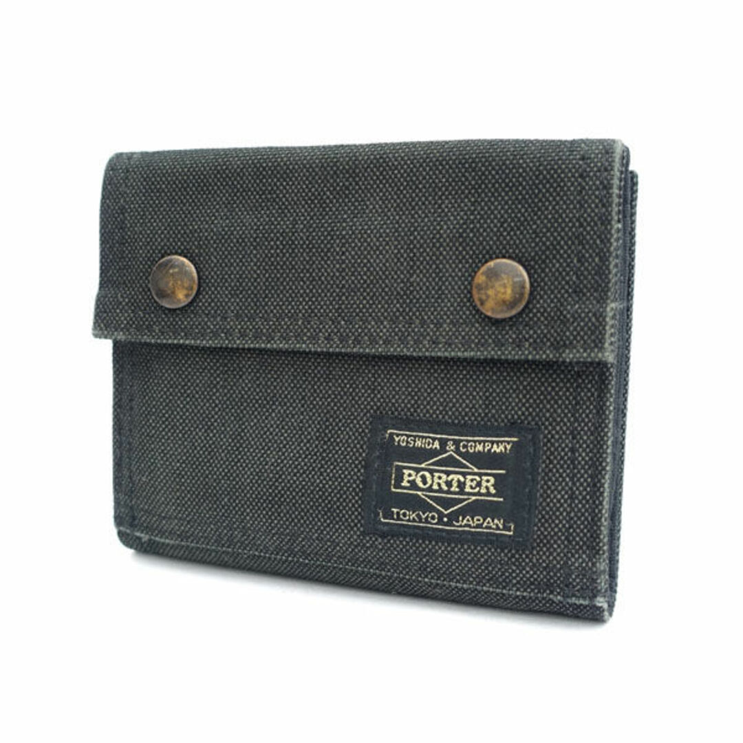 PORTER - PORTER / ポーター ◇二つ折り財布/スモーキー PORTER - PORTER / ポーター ◇二つ折り財布/スモーキー