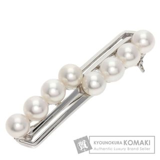 ミキモト(MIKIMOTO)のMIKIMOTO アコヤパール 真珠 ブローチ K14WG レディース(ブローチ/コサージュ)