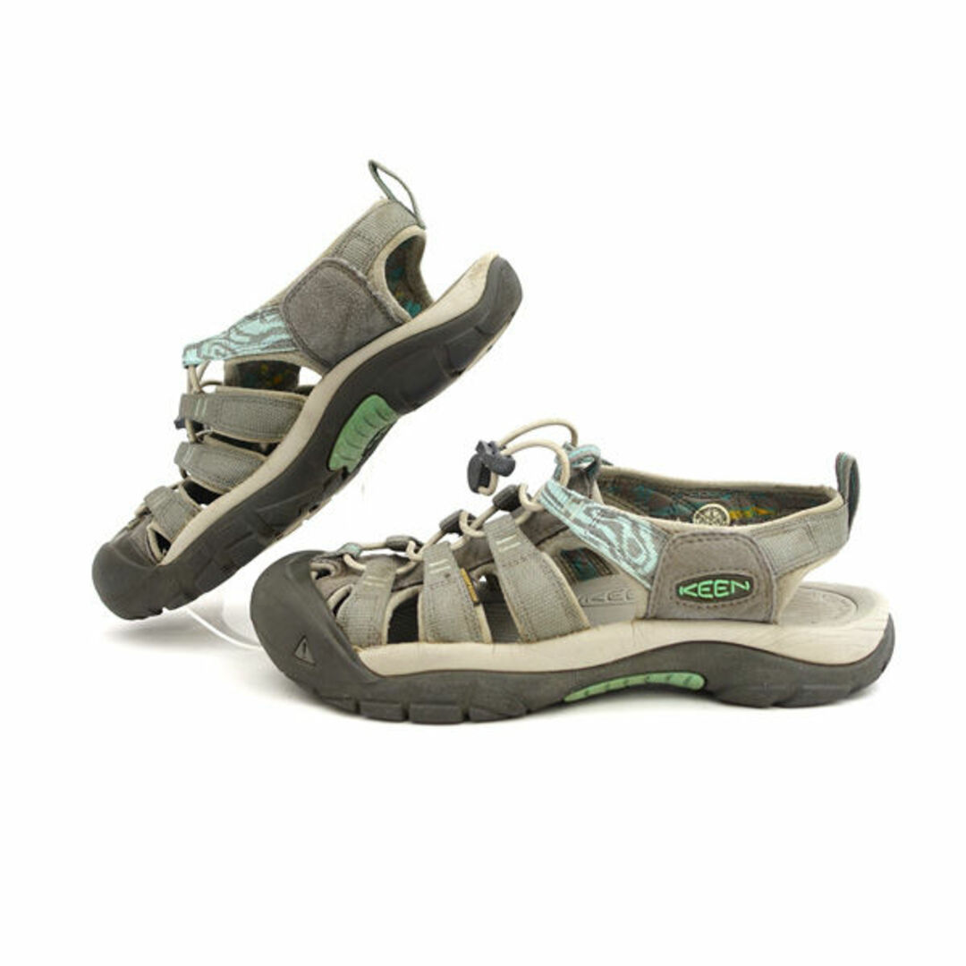 GOTCHA(ガッチャ)のKEEN / キーン ◆サンダル/NEWPORT H2/グレー/25cm 1018834 【レディース/ガールズ/LADY/女性/婦人】【靴/クツ/シューズ/SHOES】 レディースファッション【中古】 [0220474248] レディースの靴/シューズ(サンダル)の商品写真