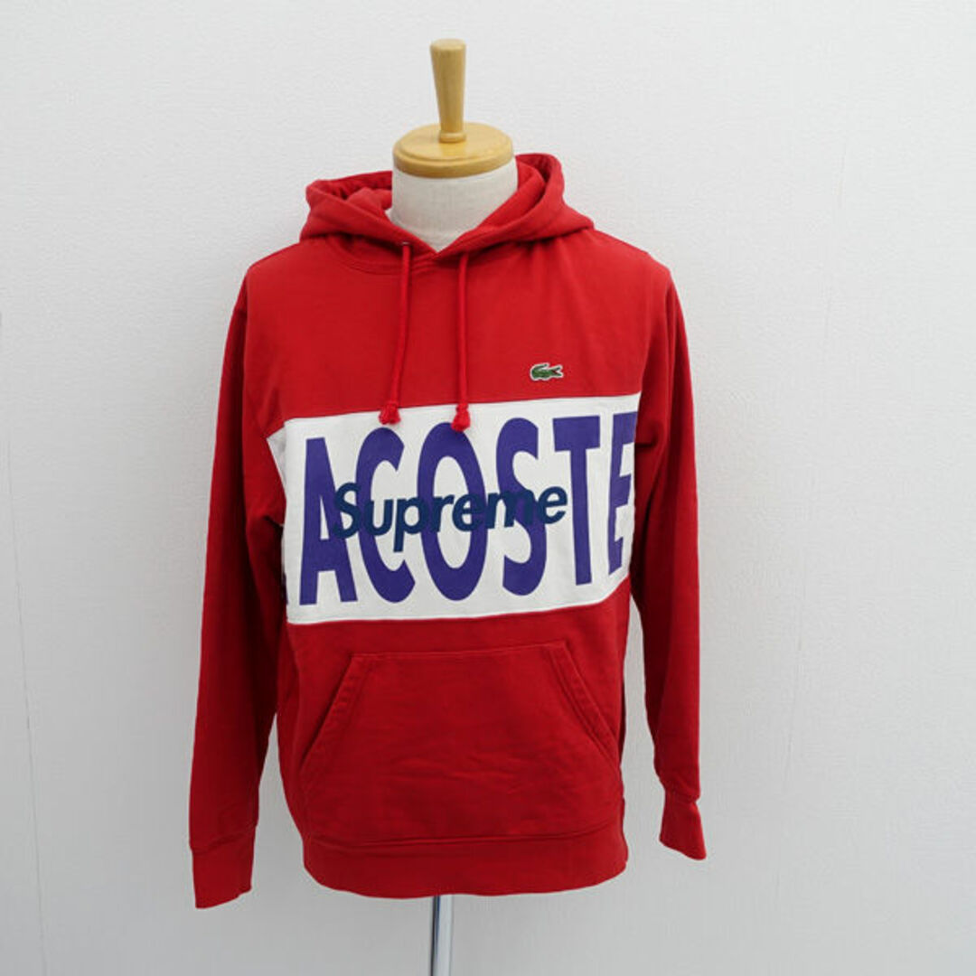 パーカー新品　Lacoste Logo Panel Hooded Sweatshirt