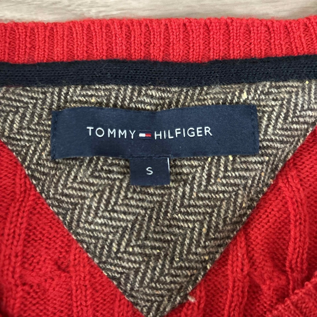 TOMMY HILFIGER(トミーヒルフィガー)のTOMMY HILFIGER Sサイズ メンズ 早い者勝ちです︎💕︎ メンズのトップス(ニット/セーター)の商品写真