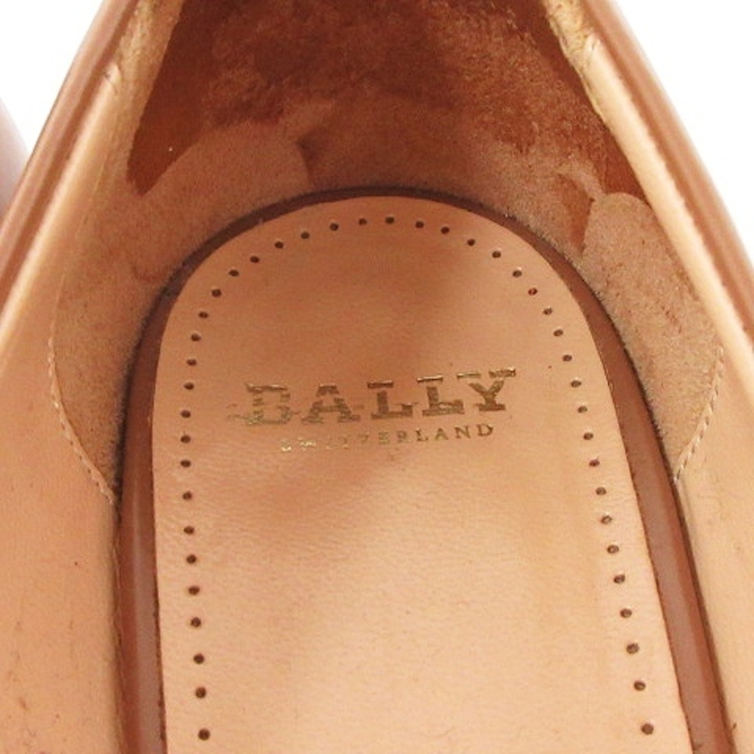 Bally(バリー)のバリー パンプス ポインテッドトゥ リボン ローヒール ブラウン系 37.5 レディースの靴/シューズ(ハイヒール/パンプス)の商品写真