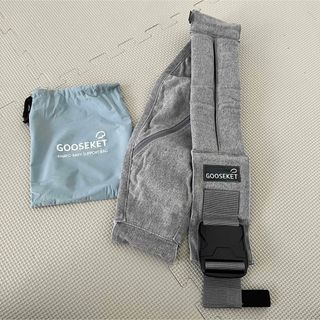 グスケット(GOOSEKET)の【正規品】グスケット　抱っこ紐　グレー(抱っこひも/おんぶひも)