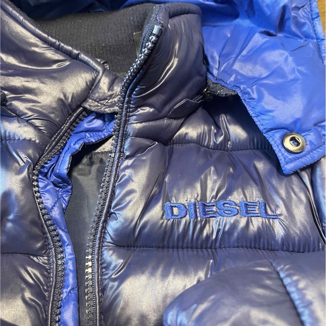 DIESEL(ディーゼル)のDiesel 男の子ダウンジャケット キッズ/ベビー/マタニティのキッズ服男の子用(90cm~)(ジャケット/上着)の商品写真