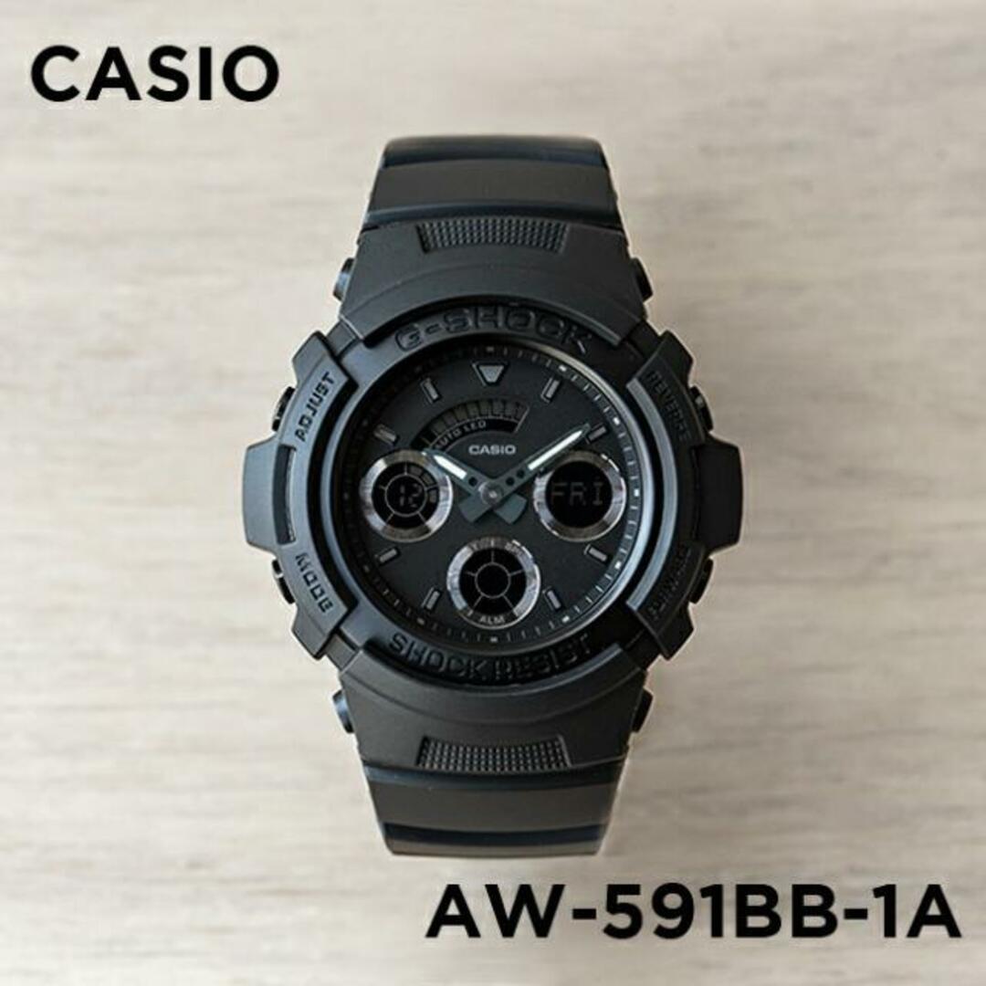 【並行輸入品】CASIO G-SHOCK カシオ Gショック AW-591BB-1A 腕時計 時計 ブランド メンズ キッズ 子供 男の子 アナデジ  日付 カレンダー 防水 ブラック 黒 オールブラック 送料無料 | フリマアプリ ラクマ