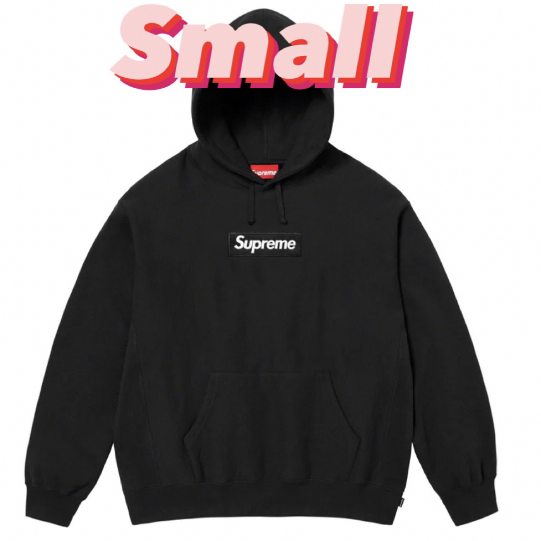 BlackSIZESupreme Box Logo Hooded Sweatshirt 23FW