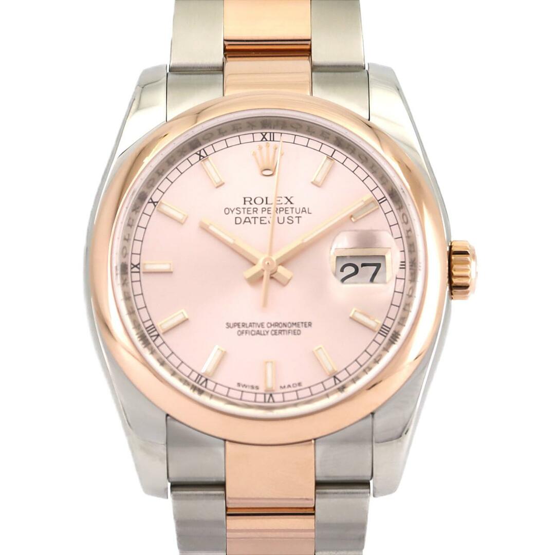 ROLEX(ロレックス)のロレックス デイトジャスト 116201 SSxPG 自動巻 D番 メンズの時計(腕時計(アナログ))の商品写真